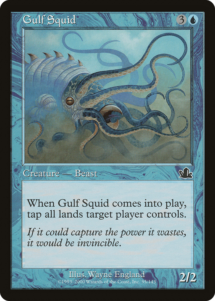 Gulf Squid [Prophecy] Foil