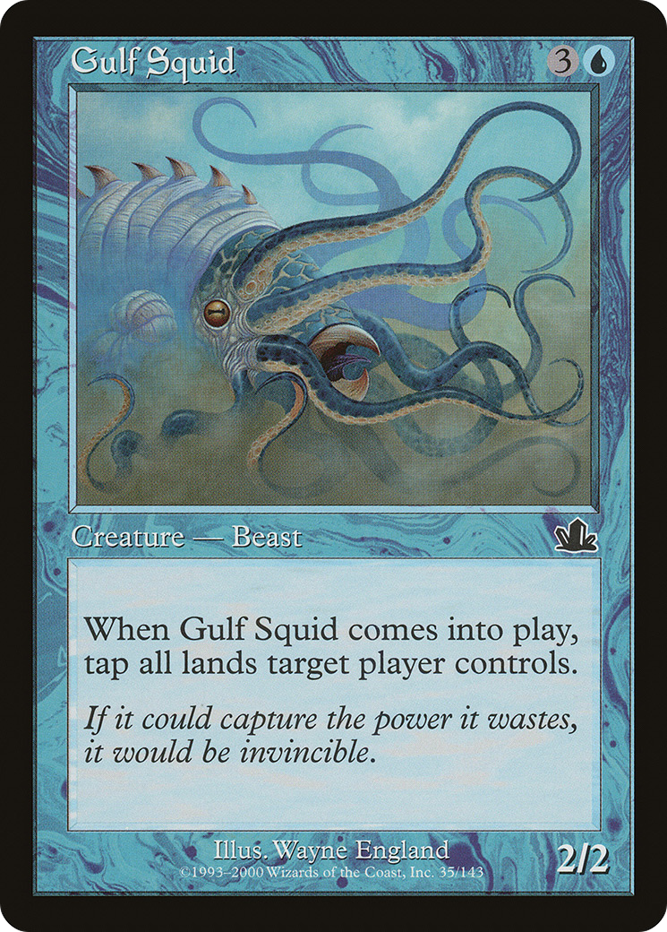 Gulf Squid [Prophecy] Foil