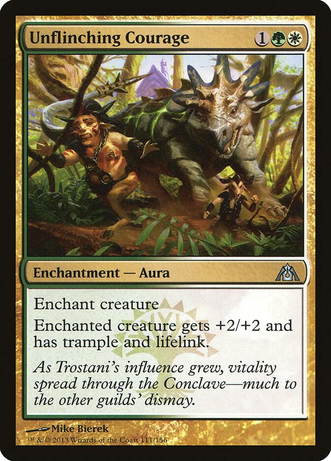 Unflinching Courage 111/156 (Dragon's Maze) 
