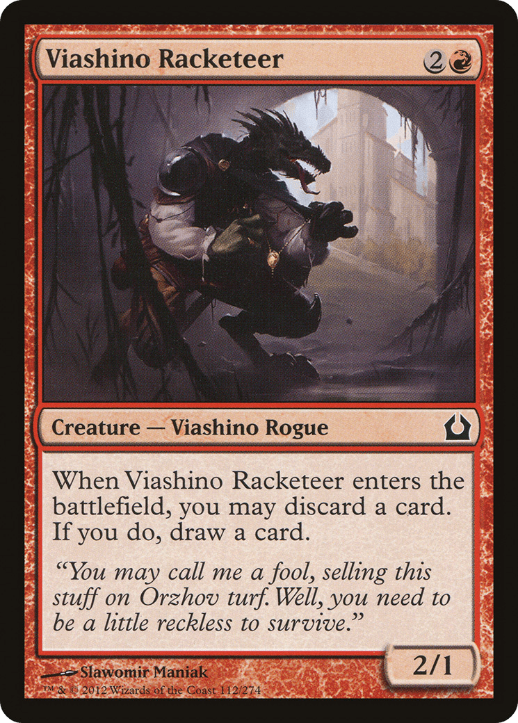Viashino Racketeer [Return to Ravnica] Foil