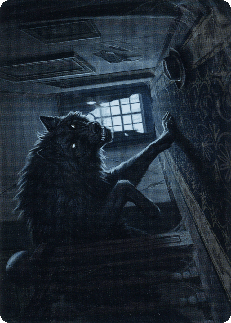 Primal Adversary // Primal Adversary (AMID-052) - Midnight Hunt Art Series (Borderless)