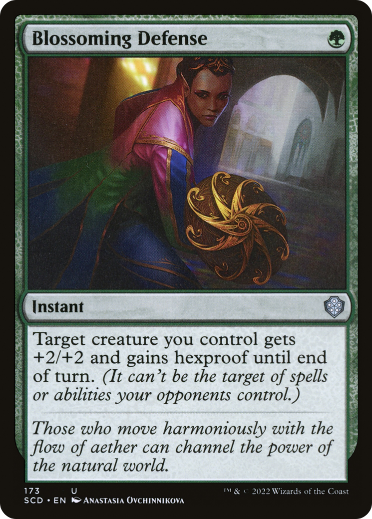 Blossoming Defense [Starter Commander Decks]