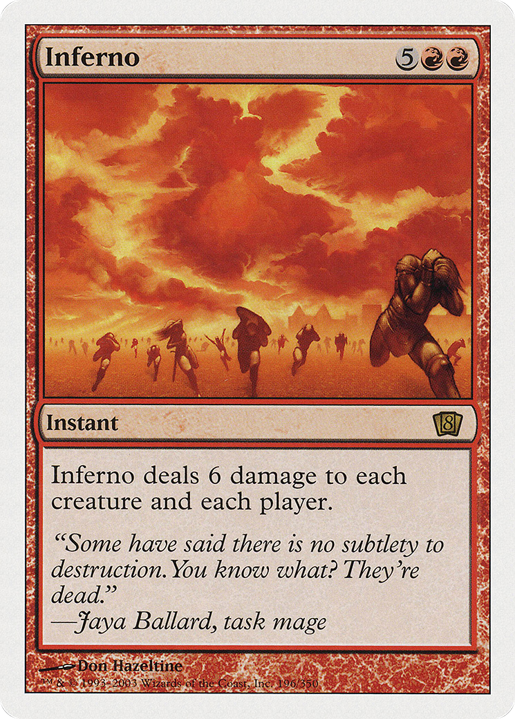 Inferno [Eighth Edition] Foil