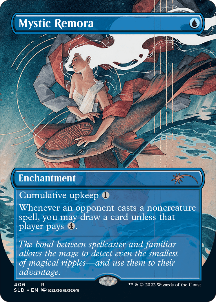 Mystic Remora (Borderless) [Secret Lair Drop Series] Foil