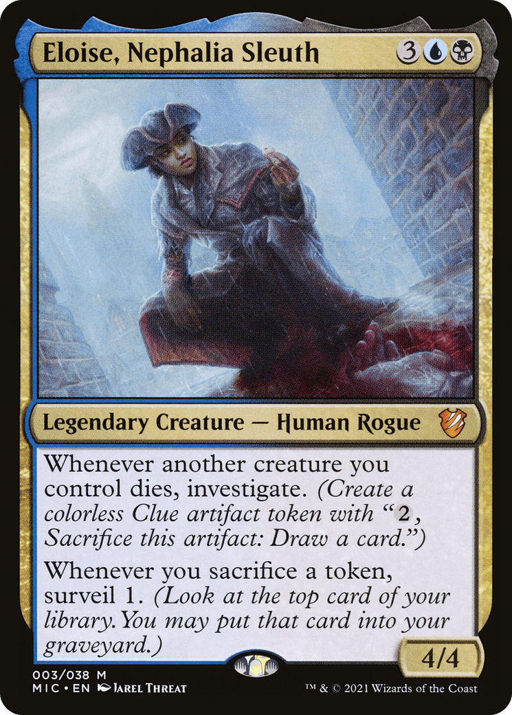 Eloise, Nephalia Sleuth [Innistrad: Midnight Hunt Commander] Foil