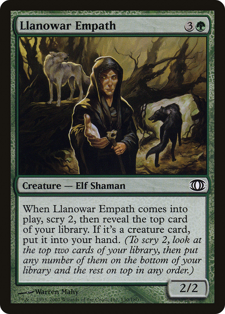 Llanowar Empath [Future Sight] Foil