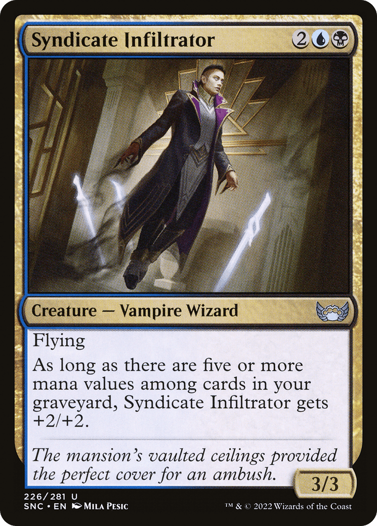 Syndicate Infiltrator [Streets of New Capenna] Foil