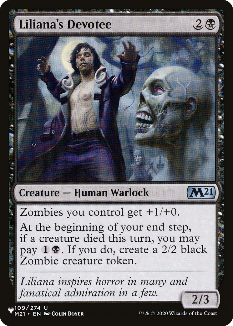 Liliana's Devotee |  (M21-109) [The List]