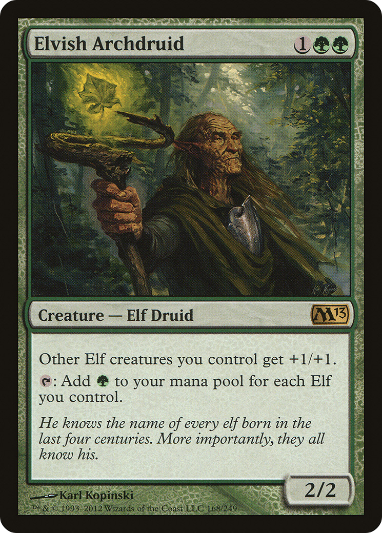 Elvish Archdruid [Magic 2013] Foil