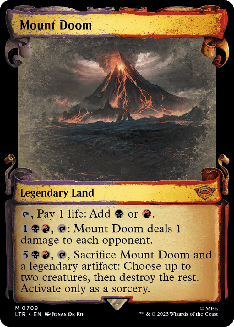 Mount Doom [The Lord of the Rings: Tales of Middle-Earth Showcase Scrolls]