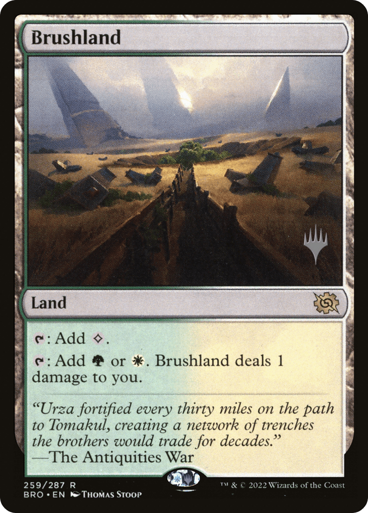 Brushland (Promo Pack) [The Brothers' War Promos] Foil
