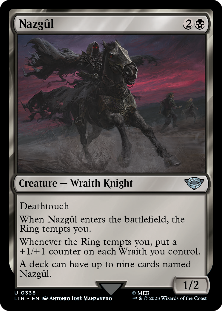 Nazgul (338) [The Lord of the Rings: Tales of Middle-Earth] Foil