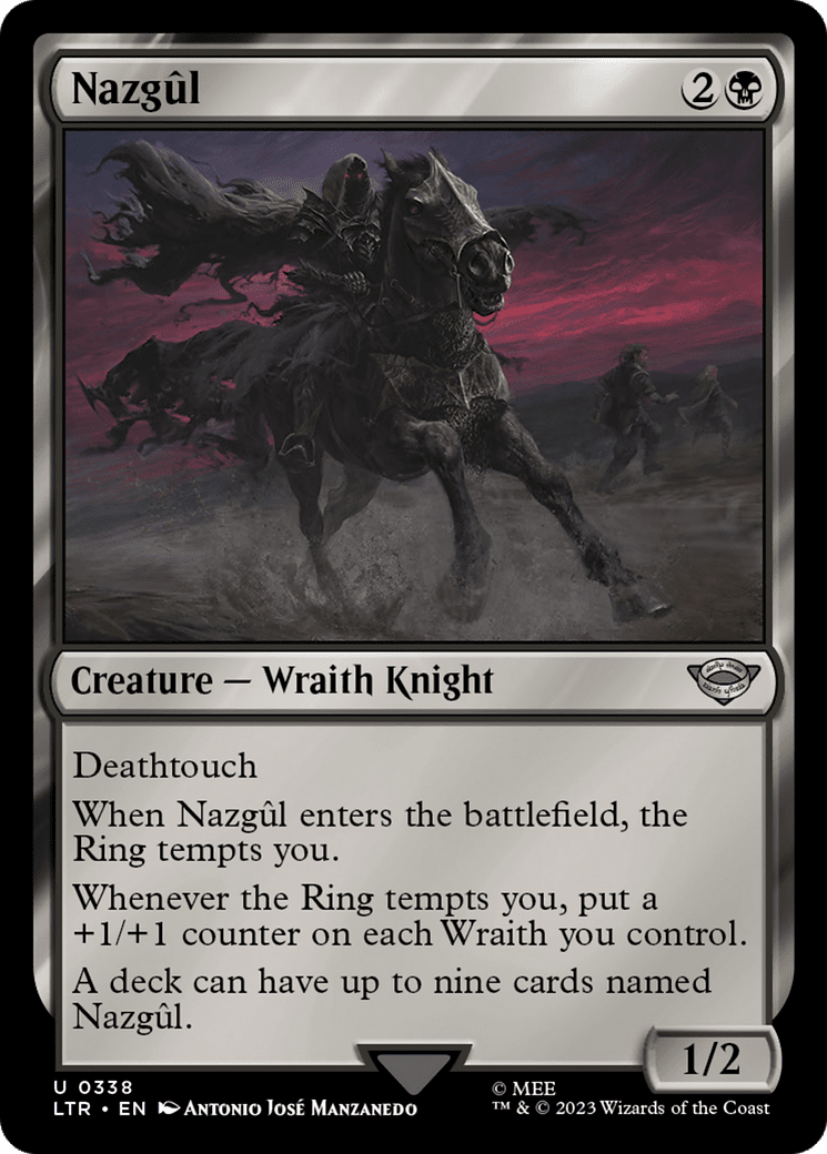 Nazgul (338) [The Lord of the Rings: Tales of Middle-Earth] Foil