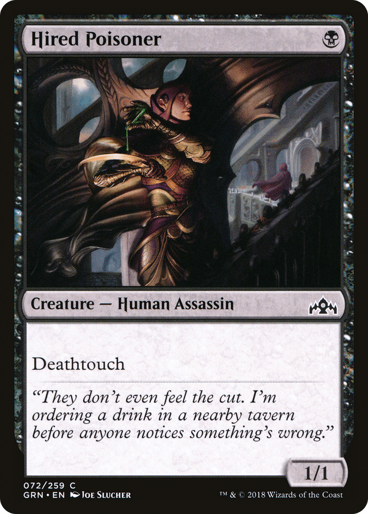 Hired Poisoner [Guilds of Ravnica] Foil
