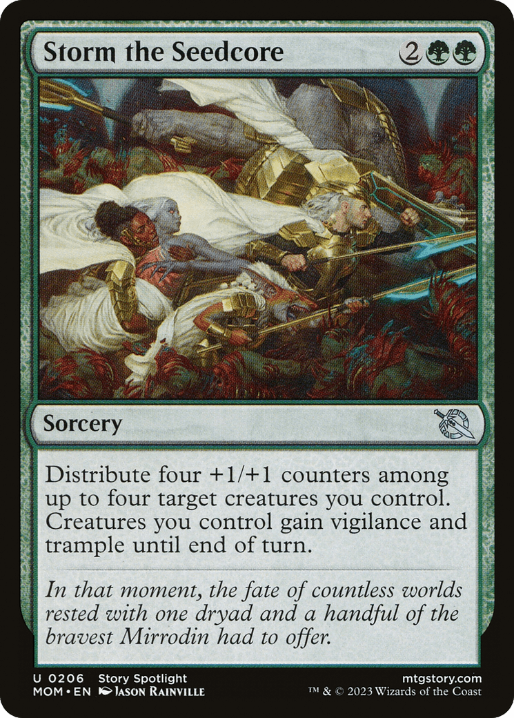 Storm the Seedcore [March of the Machine] Foil