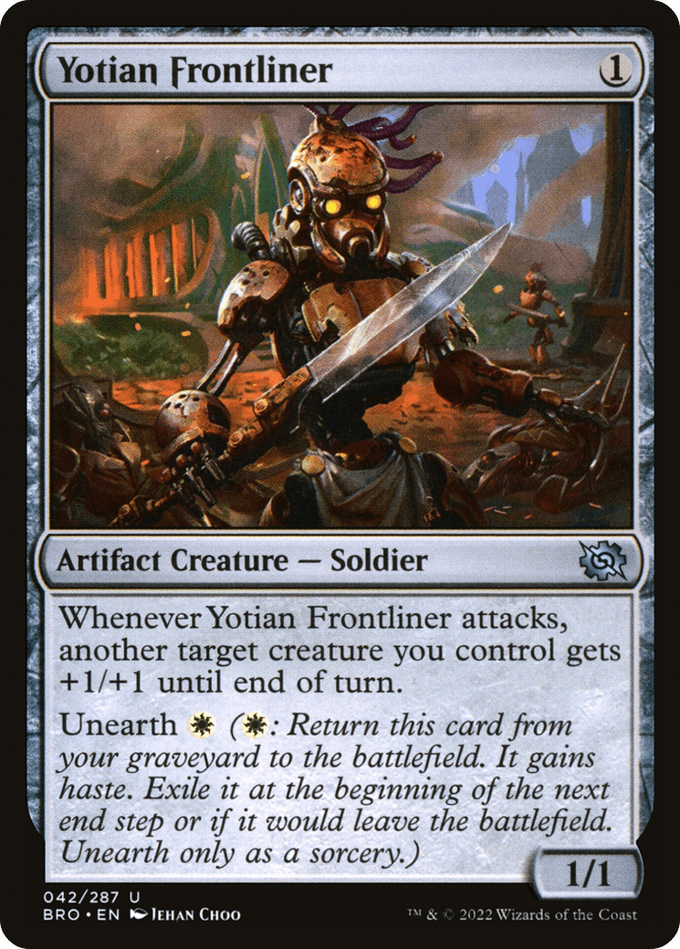 Yotian Frontliner [The Brothers' War] Foil