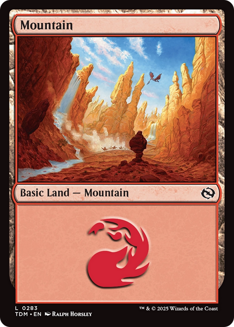 Mountain (0283) (283) [Tarkir: Dragonstorm]