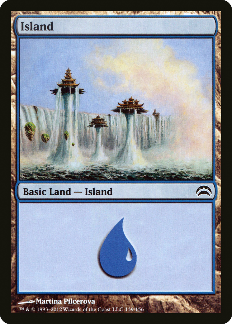 Island (139) [Planechase 2012]  Foil