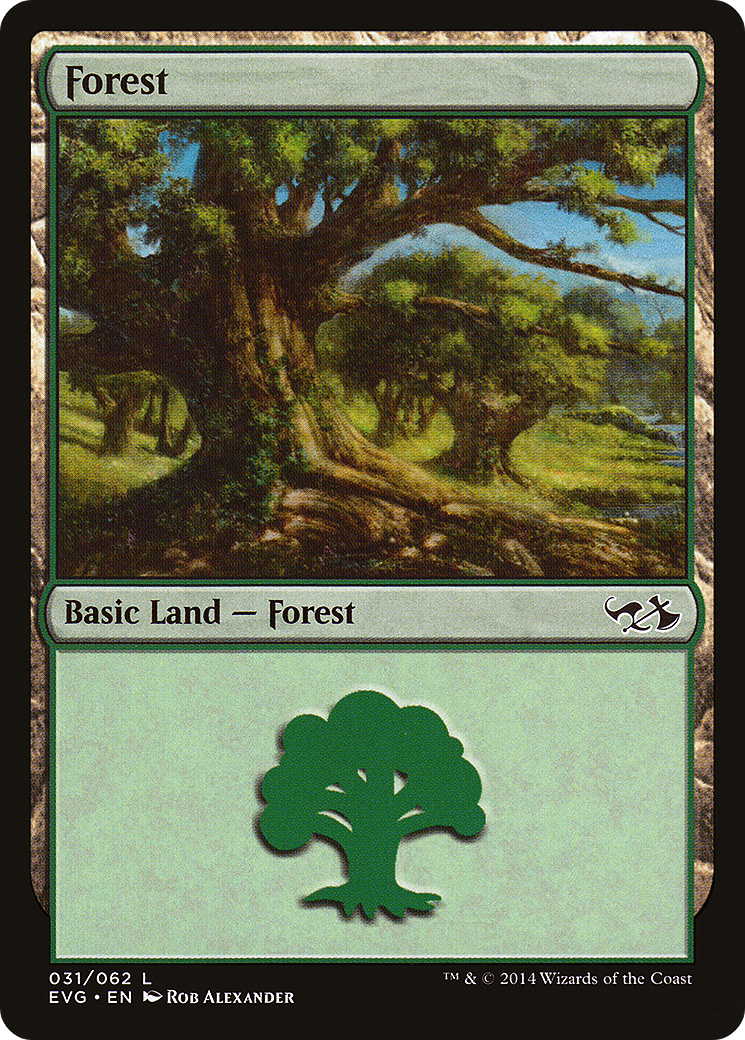 Forest (31) (Elves vs. Goblins) [Duel Decks Anthology]