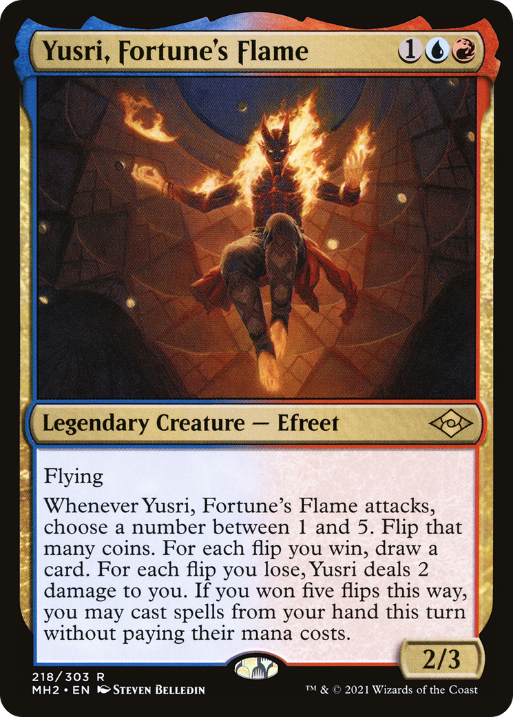 Yusri, Fortune's Flame [Modern Horizons 2] Foil