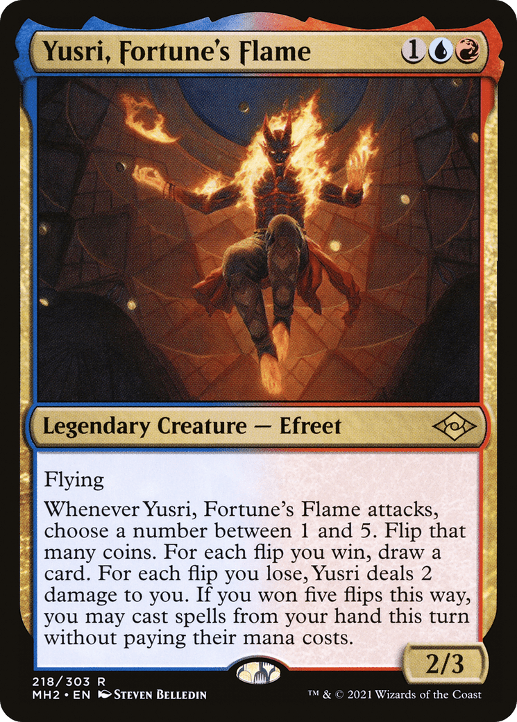 Yusri, Fortune's Flame [Modern Horizons 2] Foil