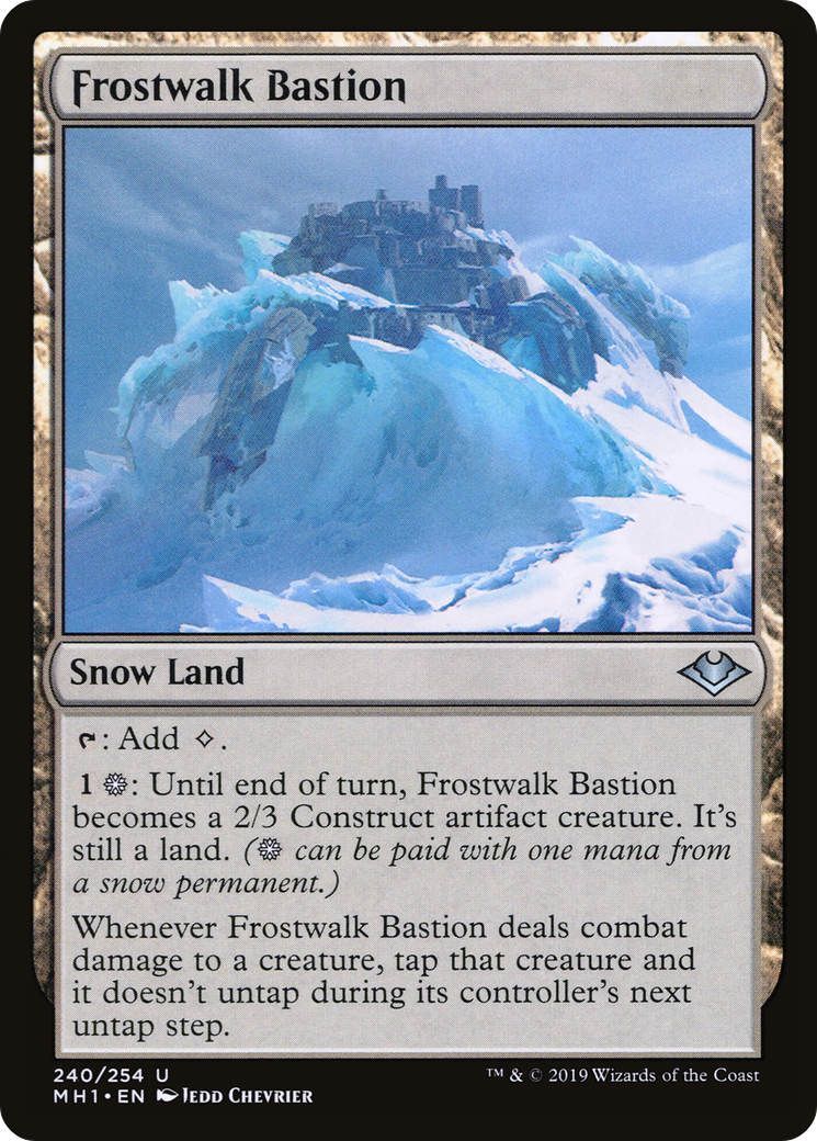 Frostwalk Bastion [Modern Horizons] Foil