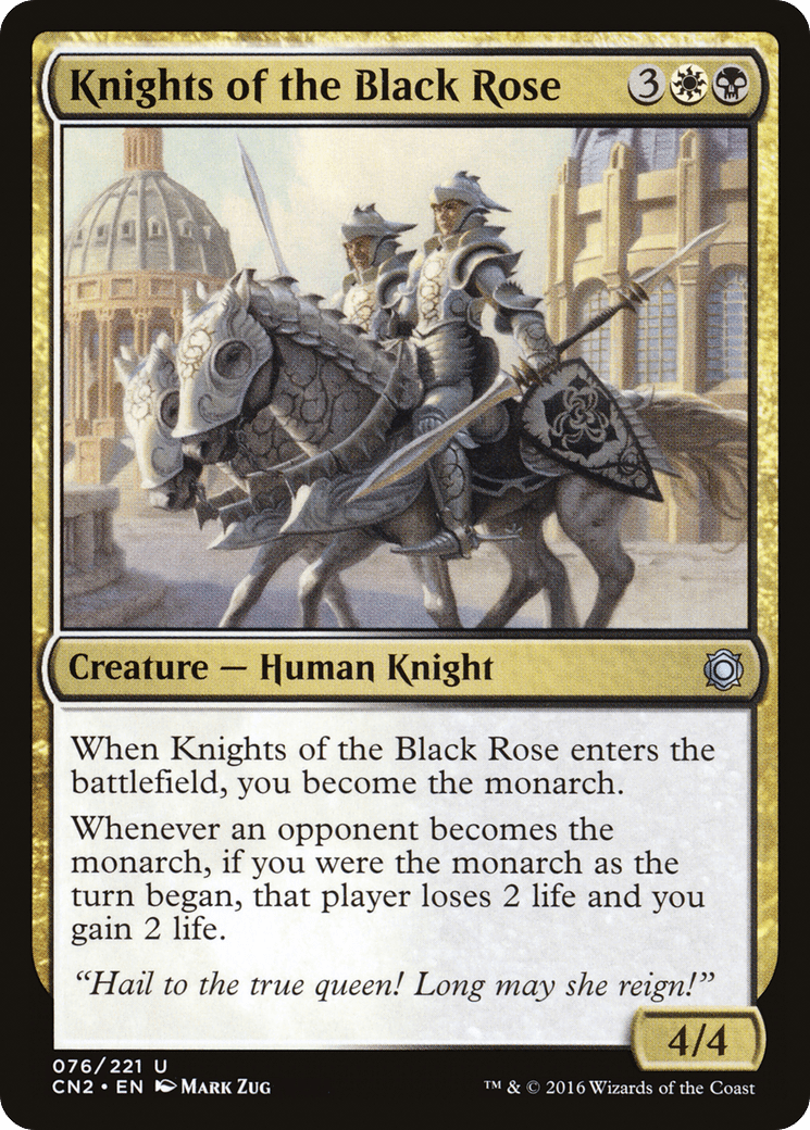 Knights of the Black Rose [Conspiracy: Take the Crown] Foil