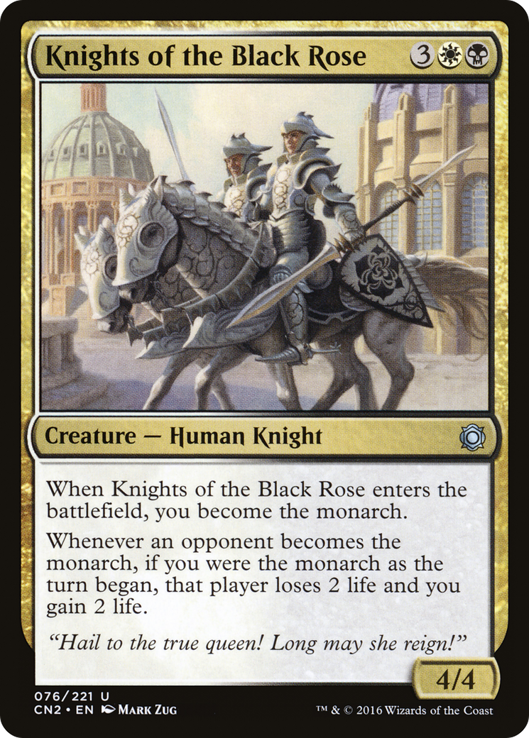 Knights of the Black Rose [Conspiracy: Take the Crown] Foil