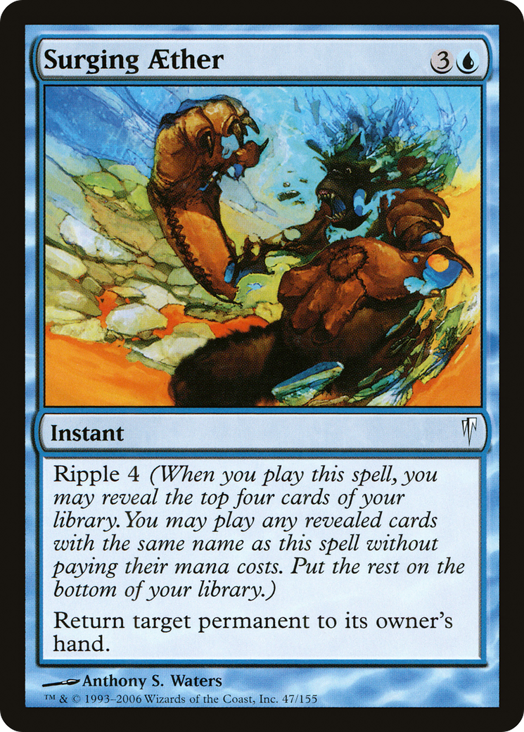 Surging Aether [Coldsnap] Foil