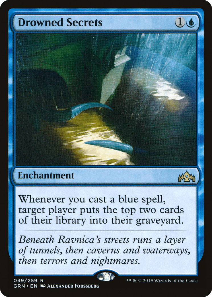 Drowned Secrets [Guilds of Ravnica] Foil