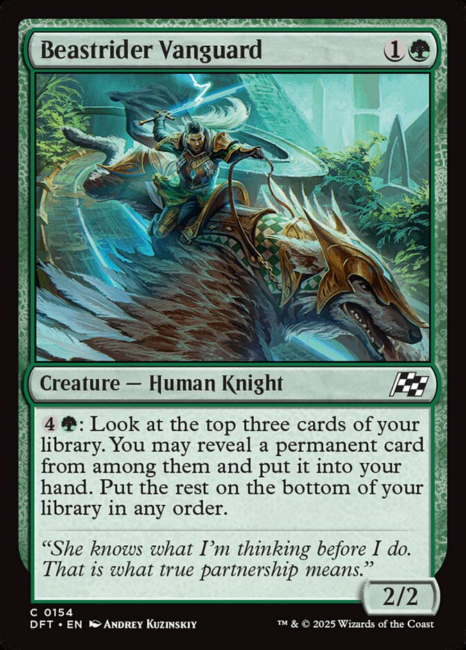 Beastrider Vanguard 154/291 (Aetherdrift)  - Foil