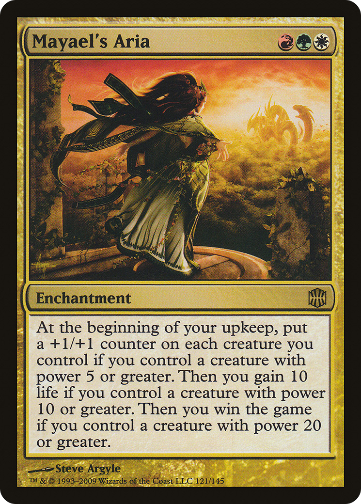 Mayael's Aria [Alara Reborn] Foil