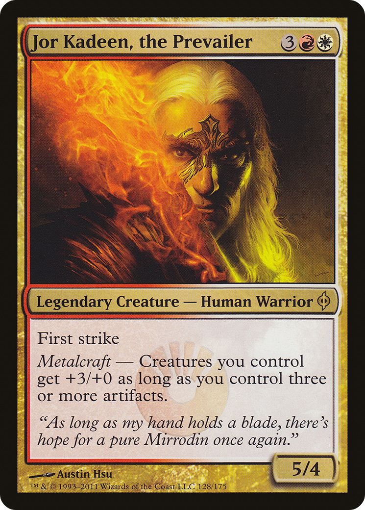Jor Kadeen, the Prevailer (NPH-128) - New Phyrexia Foil