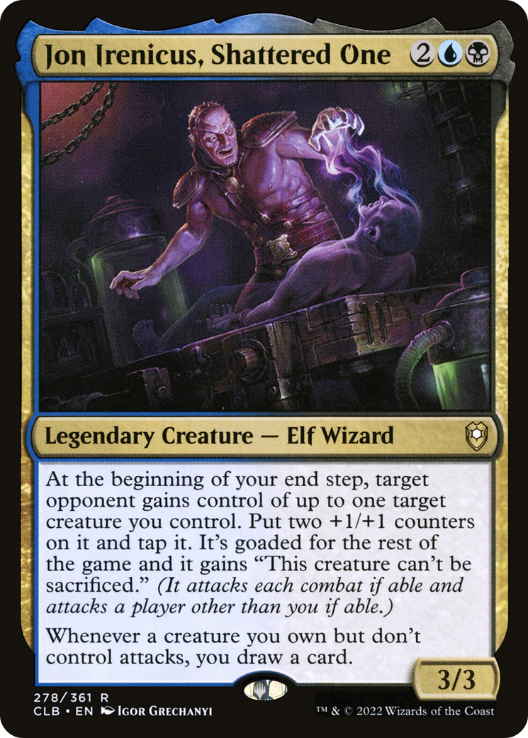 Jon Irenicus, Shattered One [Commander Legends: Battle for Baldur's Gate] Foil