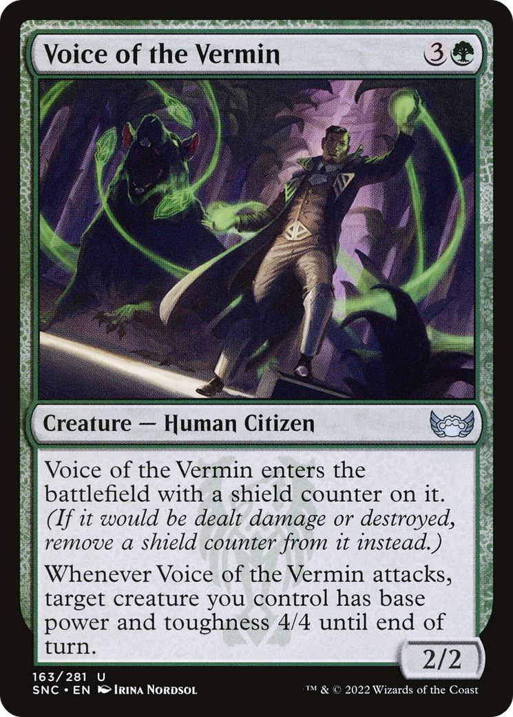 Voice of the Vermin [Streets of New Capenna] Foil