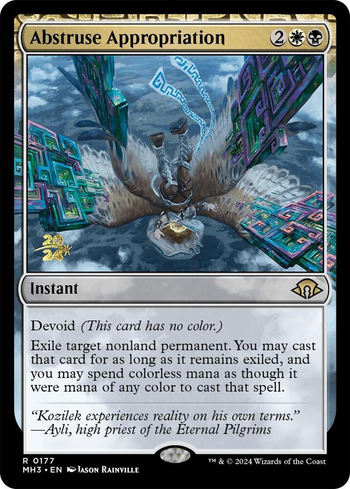 Abstruse Appropriation 177s/90 (Prerelease Cards)  - PreRelease Foil