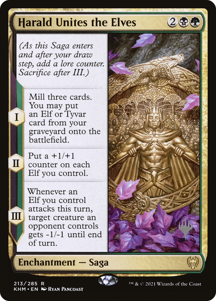 Harald Unites the Elves (Promo Pack) [Kaldheim Promos] Foil