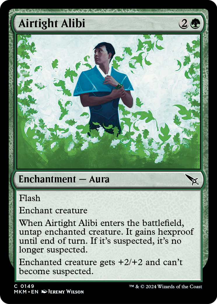 Airtight Alibi [Murders at Karlov Manor] Foil