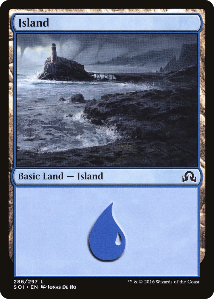 Island (286) [Shadows over Innistrad] Foil