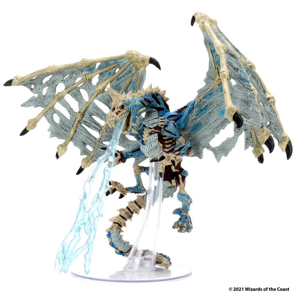 D&D Icons Of The Realms | Boneyard Premium Set – Blue Dracolich