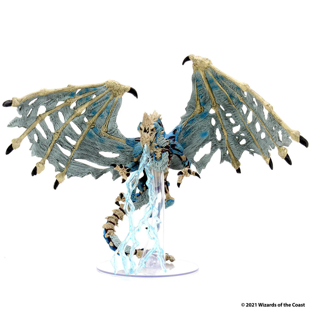 D&D Icons Of The Realms | Boneyard Premium Set – Blue Dracolich