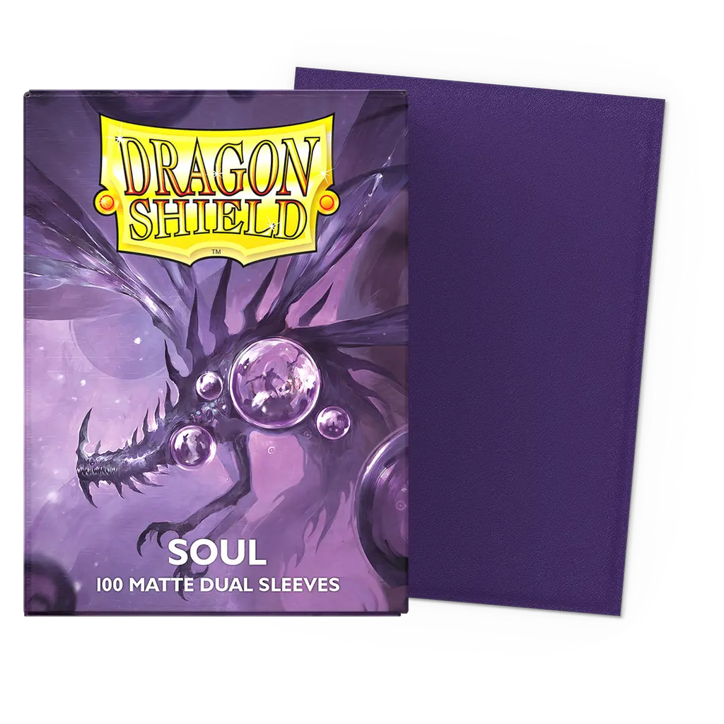 Dragon Shield | Standard Size Sleeves | 100ct | Soul (Dual Matte)