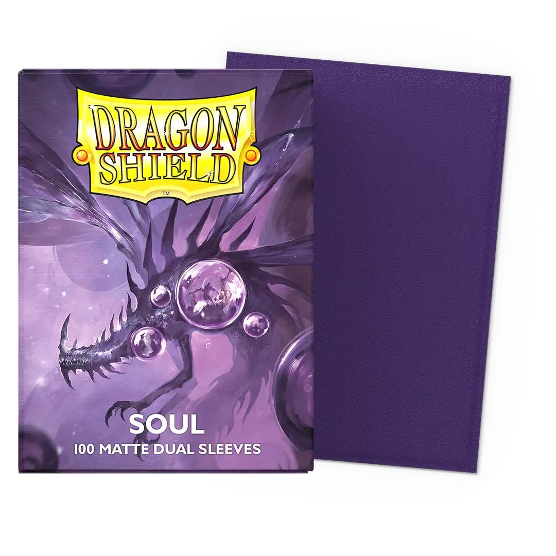 Dragon Shield | Standard Size Sleeves | 100ct | Soul (Dual Matte)