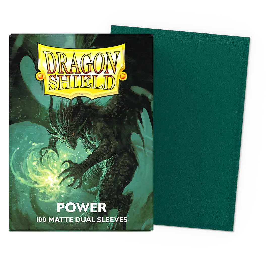 Dragon Shield | Standard Card Sleeves | 100ct | Power (Dual Matte)
