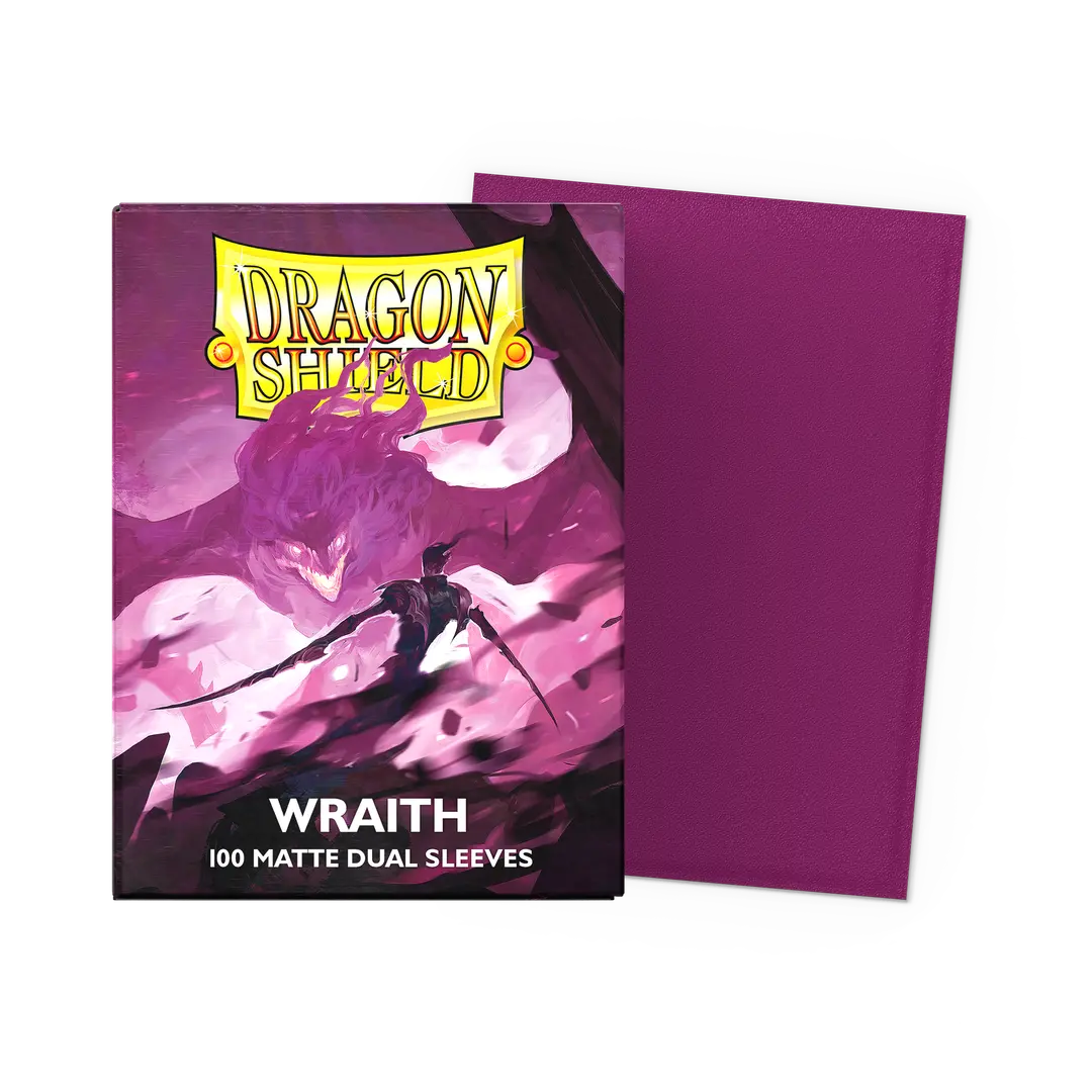 Dragon Shield | Standard Size Sleeves | 100ct | Wraith (Dual Matte)