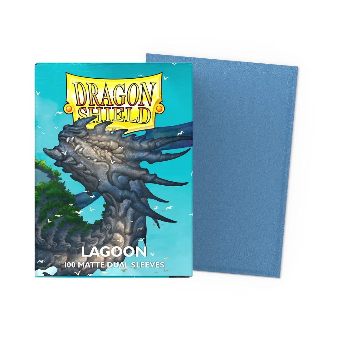 Dragon Shield | Standard Size Sleeves | 100ct | Lagoon (Dual Matte)