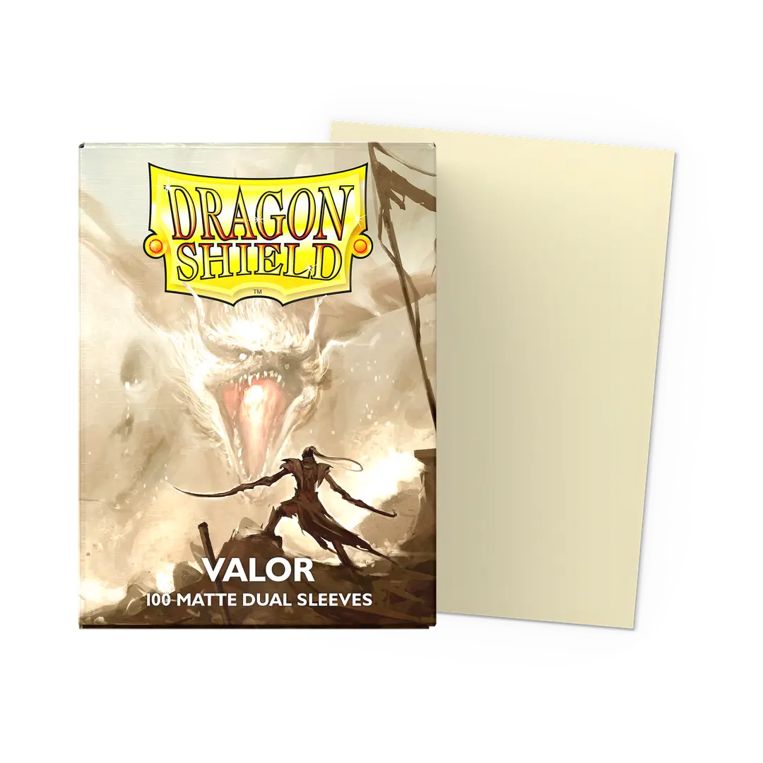 Dragon Shield | Standard Size Sleeves | 100ct | Valor (Dual Matte)