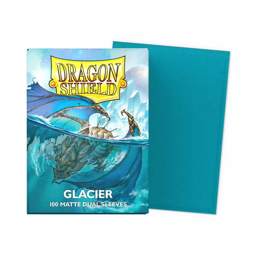Dragon Shield | Standard Size Sleeves | 100ct | Glacier (Dual Matte)