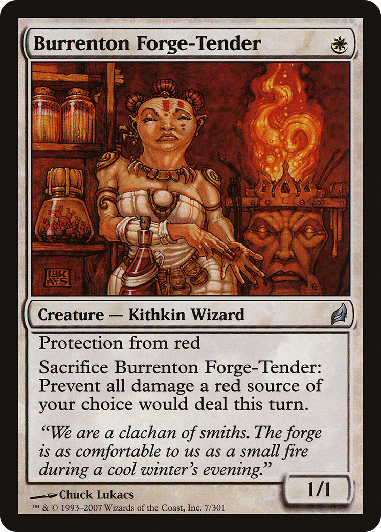 Burrenton Forge-Tender [Lorwyn] Foil