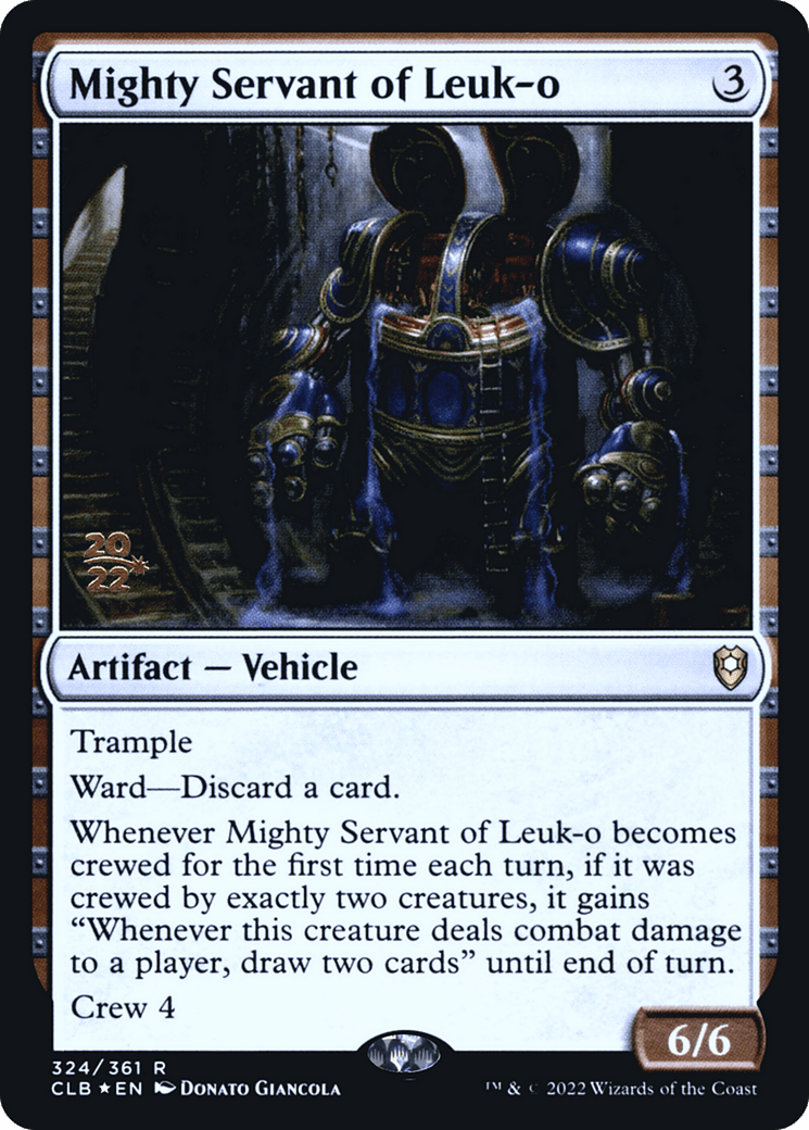Mighty Servant of Leuk-o [Commander Legends: Battle for Baldur's Gate Prerelease Promos]